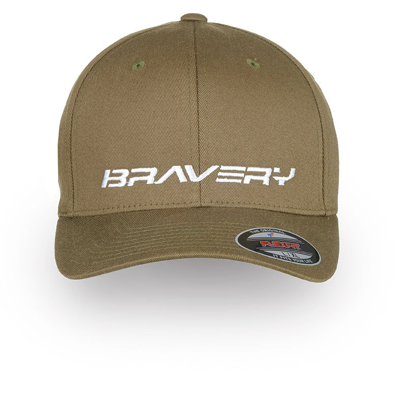 Bravery Covert Flexfit® Flat Peak Cap – Bravery Ltd