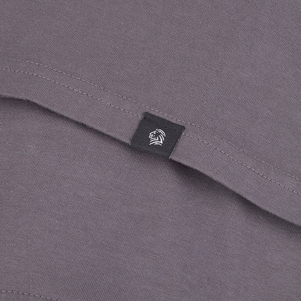 Anthracite Grey Enigmatic Long Sleeved Logo Zoomed